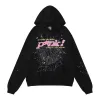 Top 5a Spider Hoodie Heren Sp5der Hoodie voor Heren Sweatshirts Hoody Young Thug Angel Dames Polo 555555 Paars Spider Web Hoodies Trainingspak Bladerdeegprint Pullover Broek