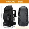 Mochila 80L 90L Mochila grande para acampar Bolsa de viaje Hombres Mujeres Equipaje Senderismo Bolsas de hombro Escalada al aire libre Trekking Hombres Bolsa de viaje 230418