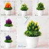 Decorative Flowers Artificial Plant Green Bonsai Small Tree Fake Flower Decorations Home Room Garden Office Table Wedding Party