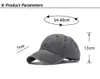 Scarves ELAIF Adults Kids Matching Washed Cotton Solid Color Baseball Cap with Top Patch and Stitching Family Set 230418