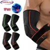 Elbow Knee Pads 2Pcs Pair adjustable Brace Compression Support Sleeve for Tendonitis Tennis Golf Treatment Reduce Joint Pain 230418