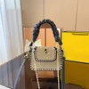 2023 Straw Bag Summer Designer Bag Purse Women Crossbody Bags Fashion Color Matching Mini Small Baguette Woven Shoulder Bags 230618