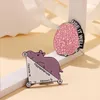 Broches Hersenen Orgel Wiskundige Heerser Emaille Pins Cartoon Schildpad Kleding Rugzak Revers Pin Pak Kraag Broche Metalen Badges