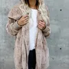 Women's Fur Faux Fur S-5XL Big Size Winter Coat Women Fur Cardigan Jacket Long Sides Both Side Wearing Faur Fur Coat Teddy Coat 231118