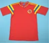Maglia da calcio retrò Colombia 1990 Home Jersey Valderrama Escobar Futbol Camiseta Maglia da calcio vintage Classic Kit Tops # 2 # 19 Coppa del mondo HOME _Jersey