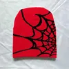 Czapka do czapki/czaszki 2023 Nowy trend Spider Web wzór popularny 21 kolorów z dzianiny Cap Z0418