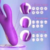 sex toys vibrator dildo G Spot Rabbit with 7 Vibration 7 Flapping Modes, Waterproof Clitoralis Vibrator for Clit Nipple Anal Stimulation,