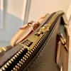 Designer sacola de luxo bolsa de ombro 10a qualidade superior couro genuíno hobo bolsa feminina bolsa lona crossbody saco boetie mm m45987 com caixa l235