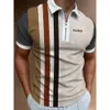 Camisa de pólo de polos masculino para homens tops de verão masculino diariamente manga curta