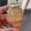 الساعات الفاخرة AAA الساعات الميكانيكية Datejust 40 مم مصمم الفولاذ المقاوم للصدأ الساعات ساعات السباحة معصمة الياقوت مصنع مونتر دي لوكس