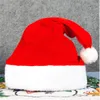Barns julhatt Röd Kanarie Plush Christmas Hat Juldekorationer GC2475