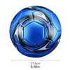 Diğer Spor Malzemeleri PU Deri Makine Dikişli Futbol Topu Rekabet Futbol Topları Su geçirmez Basınç Karşıtı 5 Açık Hava Spor Mavisi 230418
