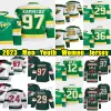 97 Kirill Kaprizov Reverse rétro Hockey Jersey 29 Marc-André Fleury Jared Spurgeon Mats Zuccarello Pat Maroon Marcus Foligno Joel Eriksson