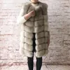 Pelliccia da donna Pelliccia sintetica Gilet di vera pelliccia naturale Cappotto di pelliccia naturale per giacca cappotti femminili Gilet Gilet lungo Cappotti di pelliccia Cappotto di pelliccia vera Gilet Giacca 231117