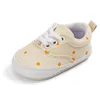 Primi camminatori Primavera Autunno Scarpe da bambina Girasole Stampato floreale Morbido Prewalker Walking Toddler Kids