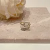 Love Ring High Designer Ring Nail Ring Fashion sieraden man bruiloft belofte ringen voor vrouw jubileum cadeau stapelbare ringen paar ringen zilveren ring matching ring 01