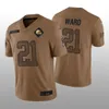 4 Deshaun Watson 24 Nick Chubb Cleveland''Browns''mens Women Youth Cooper Garrett Ward Wills Smith 2023 Salute to Service Limited Football Jersey Newsome II