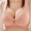 Soutien-gorge de grande taille, mince, confortable et respirant, sous-vêtement pour femmes, côté froncé, sans anneau en acier, soutien-gorge beauté, sous-vêtement BC Cup P230417