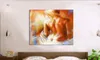 Handmålad sexig naken oljemålning modern abstrakt duk väggkonst heminredning handgjorda nakna kvinnor målningar bild9636133