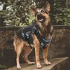 Colliers pour chiens laisses harnais tactique luxe sans traction gilet de dressage réglable pour animaux de compagnie pour chiens de taille moyenne accessoires de Service militaire