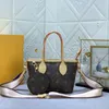 Mini Tote Bag Shoulder Bag Designer Bag Luxury Totes Handbags With Purses Womens Shoulder Bag Full Crossbody Bag Brown Flower Leather Wallet Clutch 24cm Fencefinds