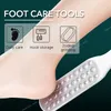 1pcs Doppelseitenfußdatei Professionelle Raspe Ferse Reif Hartharthaut Kallusentferner Pediküre Datei Fußgebiet Hautpflege Toolfoot Care Tool Beauty Health