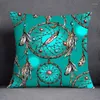 Pillow Home Office Decorative Dark Green Geometry Animal Pattern Case Modern Print Cover Living Room Sofa Pillowcase