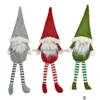 Dekoracje świąteczne Dekoracja świąteczna Dekoracja Wyszyte lalki Dekoracje dla drzewa Świętego Mikołaja Snowman Toys Drop dostawa do domu ga dhcyj