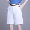 Shorts pour femmes Shorts d'été pour femmes Casual taille haute pantalons courts femme couleur unie orange bouton braguette lâche bermuda pour femmes 230418
