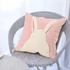 Pillow Velvet Throw Embroidery Couple Cover Pink Silk Pillowcase Set For Hair And Skin Pillowcases Tie