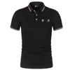 S-4xl Bestseller Nowa koszula polo Men Men krótkie rękawowe koszule Casual Shirts Mans Solid Classic T Shirt