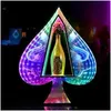 Andere Barprodukte Led Luminous Armand De Brignac Bottle Presenter Glowing Ace Of Spade Glorifier Display Vip Service Tray Wine Rack F Dhcsz