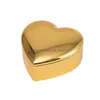Confezione regalo Portagioie in metallo a forma di cuore Regali di San Valentino Scatole portaoggetti Scatole per anelli di moda Decorazione desktop Drop Delivery Ho Dhgarden Dhywa