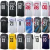 Tryck basket Dorian Finney-Smith Jerseys 28 City Harry Giles III 14 Lonnie Walker IV 8 Cameron Johnson 2 Mikal Bridges 1 Uttalande för sportfans Team Men Kids