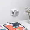 Power Cable Plug European Style German Standard Tesseract Socket Converter Multifunctional Usb Charging Wall Wireless 231117