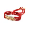 Bracelets de charme En gros 10pcs / lot 6mm Anil Arjandas Mélanger les couleurs Tressage Rame Bracelet Cadeau pour Noël Drop Livraison Bijoux Dhiqu