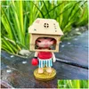 Figurines de jouets d'action originales Popmart Hirono L'autre série Figurine garçon Figure jouets boîte surprise sac mystère mignon Kawaii Birt Dhfge