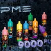 Original VAPME Fire 9000 Puffs Disposable Vape 18ML profilled Pen Pods E Cigarette 0/2/3/5% Nic With 850mAh 18 flavors Rechargeable Battery Mesh Coil VS ELFWORLD ZOOY BAR