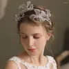 Clipes de cabelo barrettes tiaras prata faixas de cabelo borboleta para mulheres pérolas de pérolas de cristal jóias de casamento videiras accessão de moda