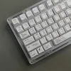 Tastiere 131 tasti Cherry Profile Programmatore Stile Keycaps Minimalista Bianco PBT Keycap per MX Switch Tastiera meccanica Personalizzato fai da te GK61 231117