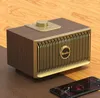 Oneeder-V5 Bluetooth-högtalare Retro Trä Trådlös bärbar utomhushem Audio Bass Radio Aux HiFi TF Card FM Telefonhållare Högtalare VS V6 D6 V2