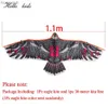 kite accessories 1.1m eagle kite with 30 meter kite line كبيرة النسر الطائر الطائر الطائرات الطائرات الطائرات الطائرات الطائرات الطائرات للأطفال الرحلات العائلية الحديقة في الهواء الطلق الرياضة DIY TOYL231119