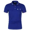 S-4xl Bestseller Nowa koszula polo Men Men krótkie rękawowe koszule Casual Shirts Mans Solid Classic T Shirt