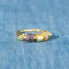 Pierścienie zespołu do mojej córki Fidget Ring Ring Pierścień Antyanxiety z koralikami Spinner dla dziewcząt pierścienie Prezent Dropshipping Hurtowa AA230417