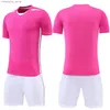 Colecionável crianças homens camisas de futebol define crianças roupas de treinamento de futebol homens meninos uniformes de futebol juventude camiseta + shorts + meias q231118