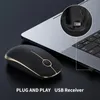 Mice 2 4G USB Wireless Mouse Mute Office Protable Mini Silent Click For Macbook Laptop Pc Computer Notobook 231117