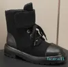 Botas de piel de vaca con tacón medio para Mujer, zapatos con relieve interior, Botas bordadas de piel de becerro