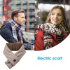 Mascarillas de moda Cuello Polaina Bufanda calentada USB Eléctrico Cálido Calentador recargable inteligente con 3 niveles de calefacción para mujeres y hombres y231117