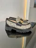 2024 Luxe designer bee loafers herfst beroemdheid met bij kleine leren schoenen platform platform damesschoenen jurk schoen dames hoge kwaliteit echt leer 35-42