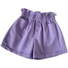 Shorts Baby for Girls Casual Solid Kids Children Pants Korean Informales Casuales Summer Thin Kid Clothing 4 11Y 230417